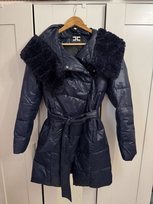 Elisabetta Franchi зимно яке с гъши пух