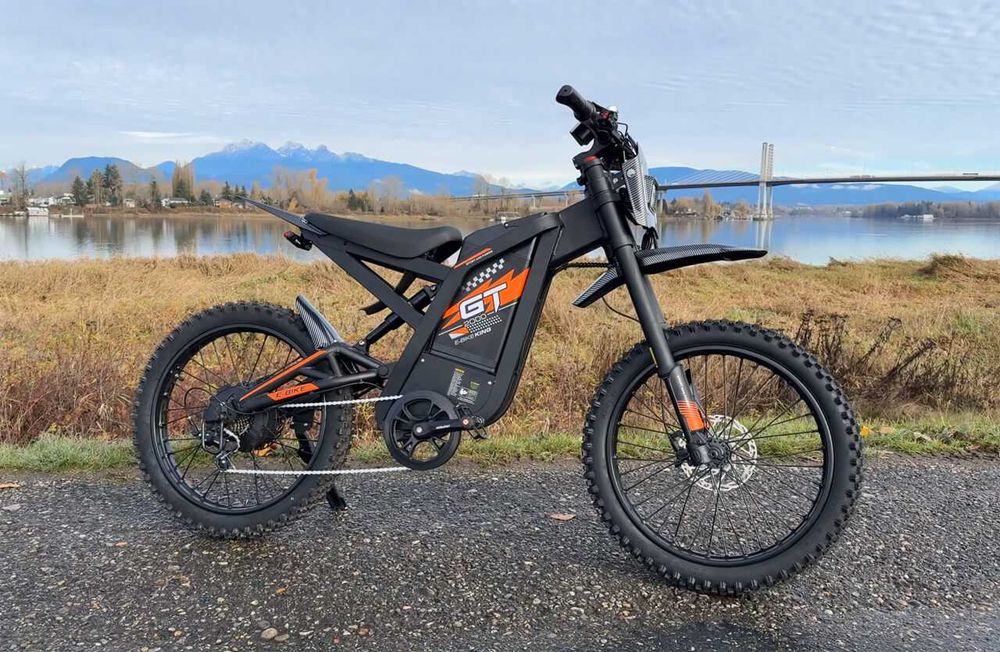 OUXI GT2000 – 2000W Електрически Off-Road Велосипед 48V/30Ah Fat Bike