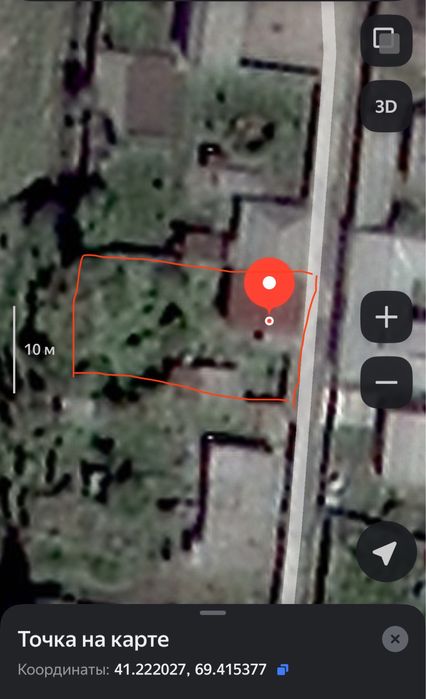 Срочно Продается Свой участок земля 3 км от поста Рохат торг есть.!