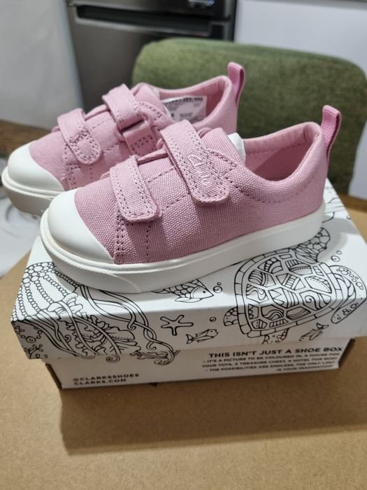 Бебешки обувки Clarks, 22 номер