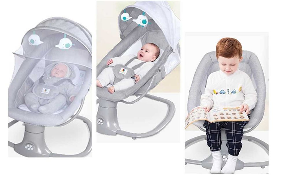Три в одном детская кроватка-качалка электрическая автоматическая