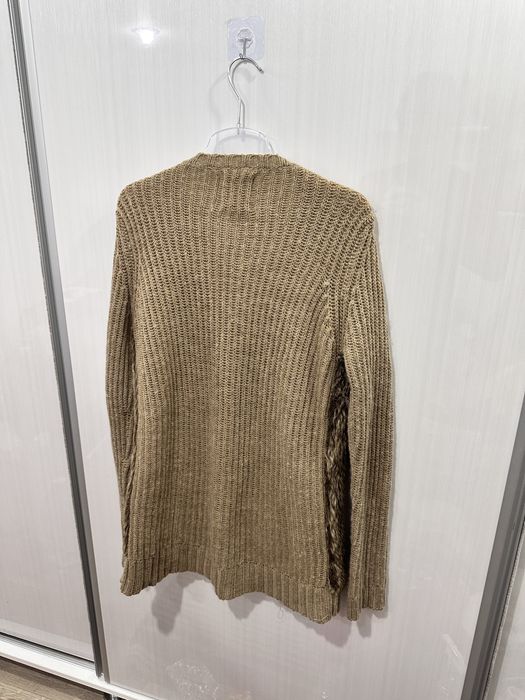 Cardigan Zara Knitwear cu inserții tip blană – mărimea 42