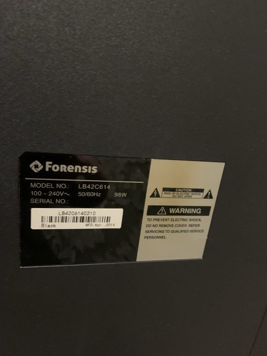 Продам на запчасти телевизор