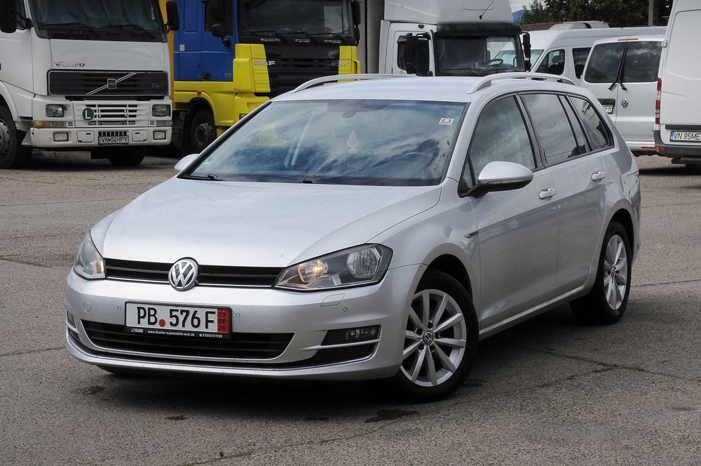 VW Golf 7 Lounge 2017 1.6TDi 110 CP E6 clima navi, recent adus Germania 162.000 km, 9.200 €