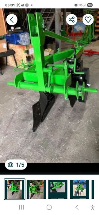 Plug cu 2 brazde trupite cormoane 22-30 CP cu reglaj