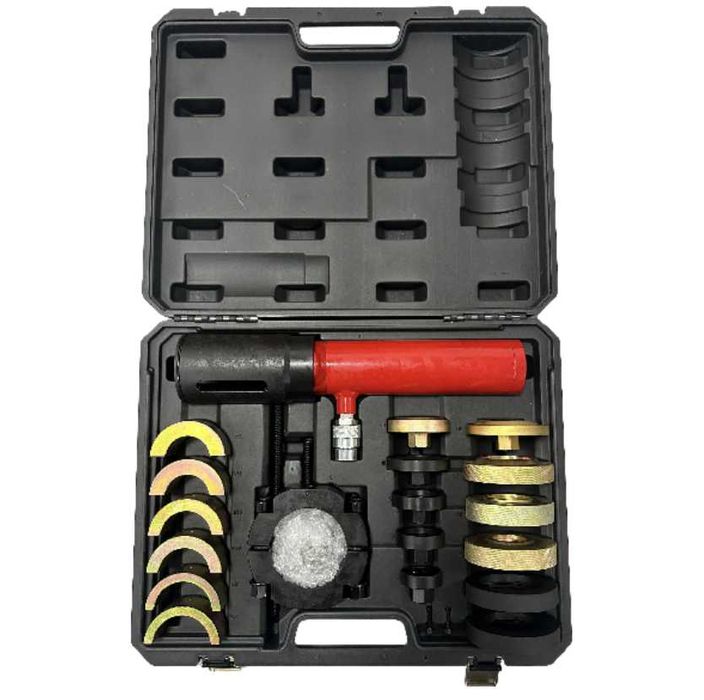 Presa hidraulica pentru bucsi arc camioane, Nectools