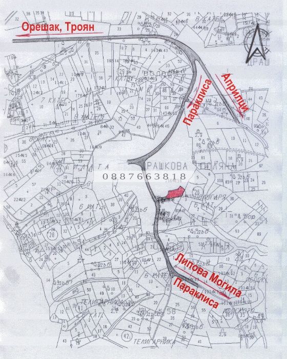 Продава се Парцел в с. Драшкова поляна, Област Ловеч - 4500 кв.м за 6 €/кв.м - Снимка #9