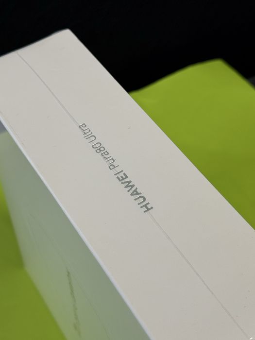 ЗАПЕЧАТАН 512GB Huawei Pura 80 Ultra Yettel Гаранция 2029 Black|Черен