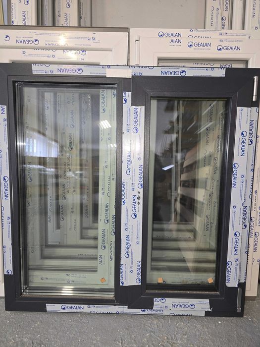 Tamplarie PVC cu geam termopan si tripan