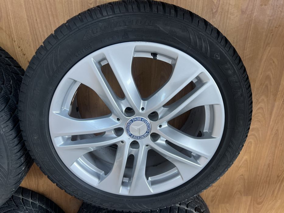 Set jante iarna 245 45 17 Mercedes E class Avantgarde W212 MO - MB Org