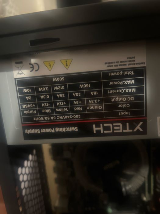Блок питания Xtech 500w