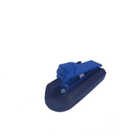 Aparat manual de rulat tigari cu un singur tub, plastic/inox, 15x6.5cm