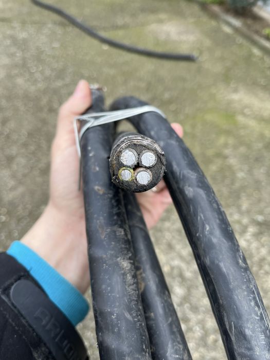 Cablu de aluminiu 3x25+16, tip ABYACY