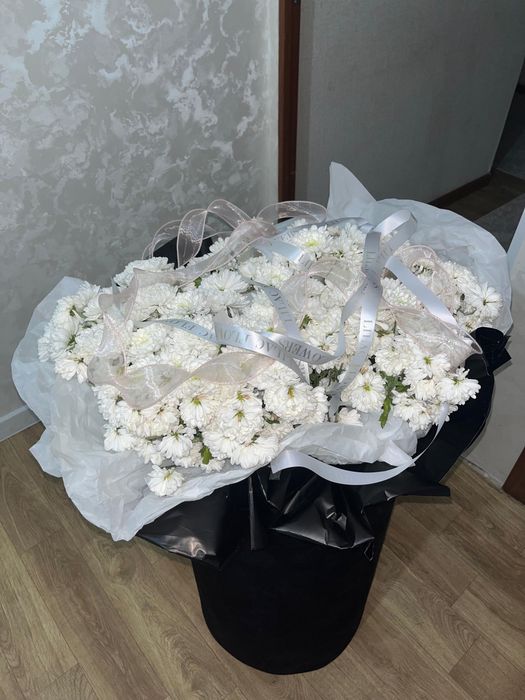 Цветы новые . Огромный букет харизонтем