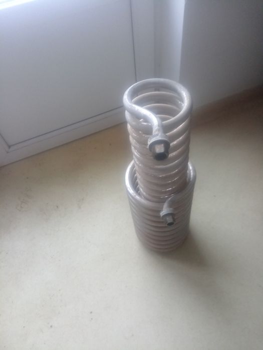 Serpentina inox pentru termosemineu