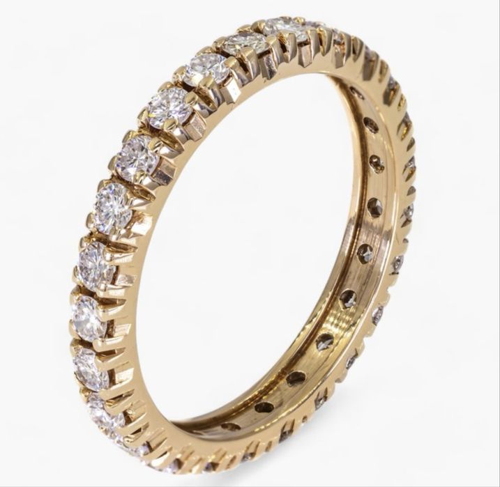Vand inel eternity cu diamante naturale