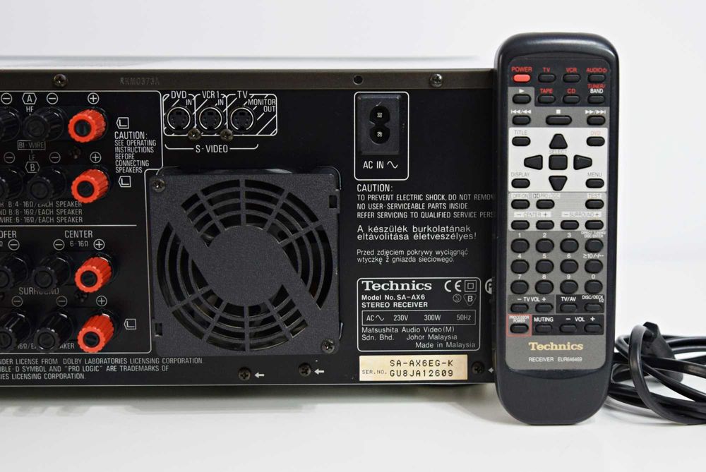 Amplificator 6.1 Technics SA-AX 6, Receiver 5.1, 8.1