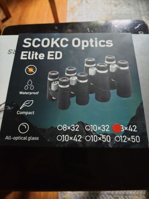 Бинокль новый SCOKC ED 8×42