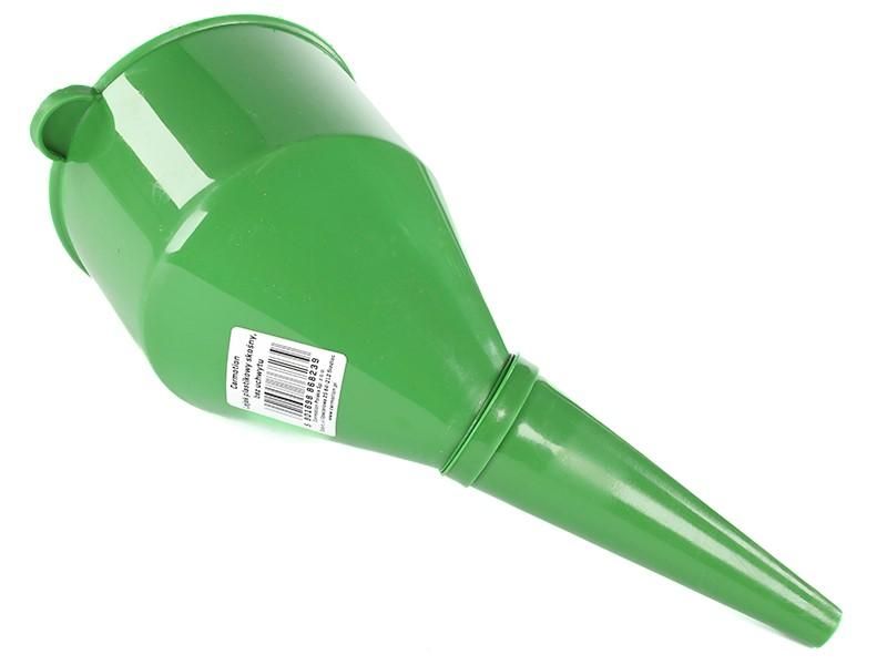 фуния за гориво amio, пластмасова, крива, с мрежест филтър, ...