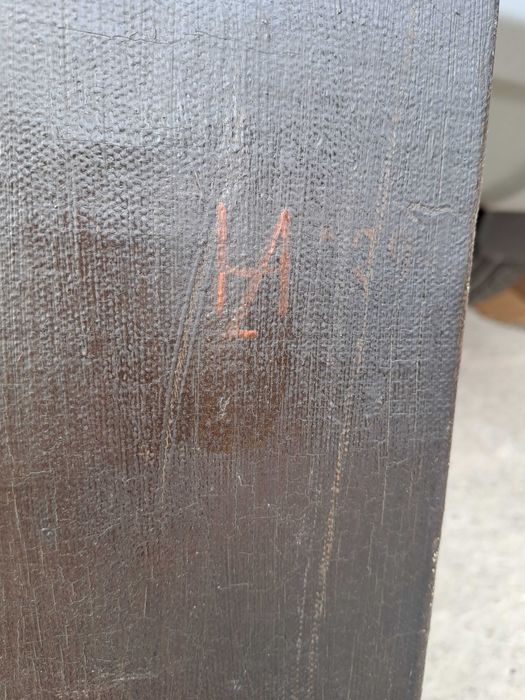 tablou vechi pictura pe panza 55/70 cm semnat