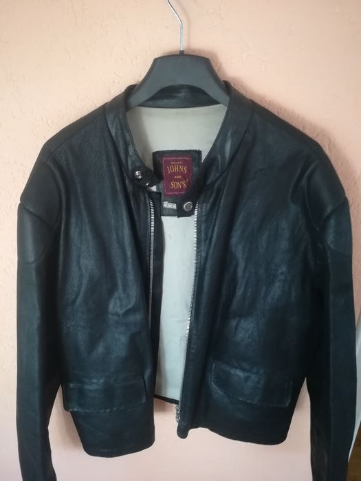 Geaca piele bărbați John and Son's Xl