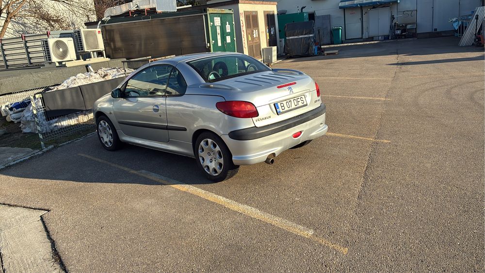 Pegeout 206 cc cabrio 1.6 benzina