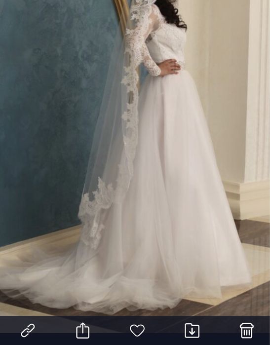 Продам свадебное платье