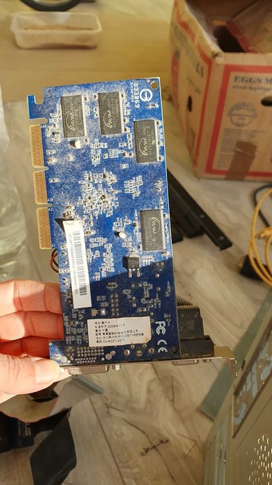 Видео карта за настолен компютър GeForce FX 5500 PCI Nvidia