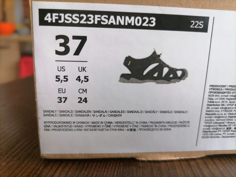 Сандали 4F junior