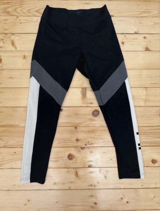 Pantaloni thermal, Adidas, marimea M, negrii.