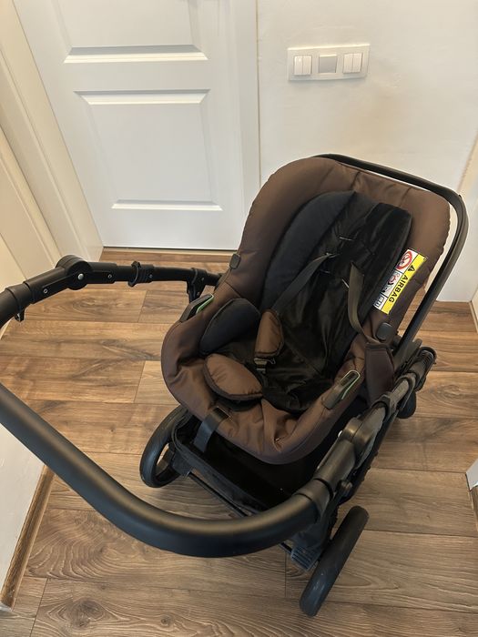 Krausman – Carucior 3 in 1 Combo Max Dark Brown