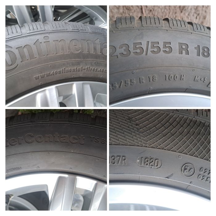 4бр. 235/55/18 Continental Winter Contact TS 850 P