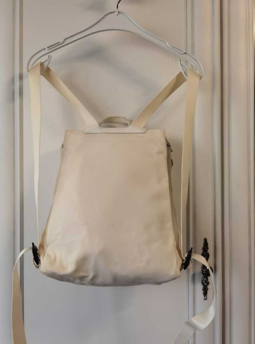 Rucsac crem Longchamp pliiabil made in France
