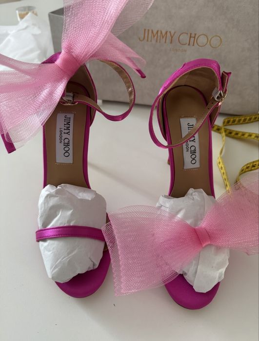 sandale roz elegante jimmy choo 37