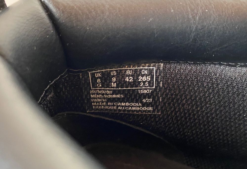 Ботинки clarks демисезонные 42р