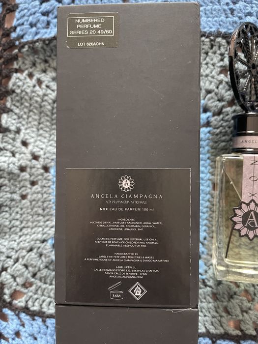 Парфюм Angela Ciampagna NOX
