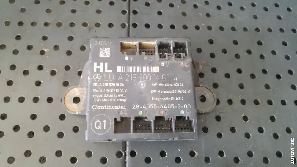Calculator modul electronic mercedes c class w204 a2189001401