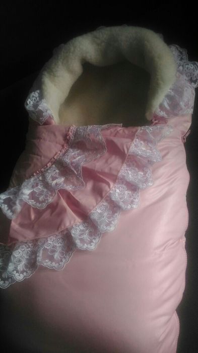 Зимний конверт на выписку