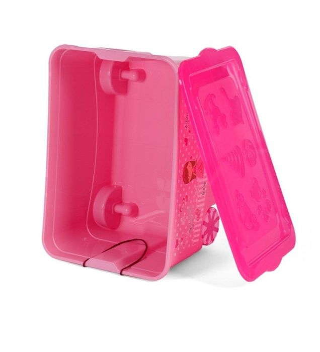 Детское оригинальный ящик на колёсах с одежди и игрушек