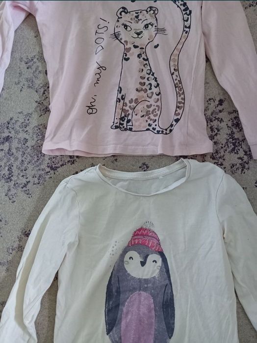 set lot 4 bluze 134 8 9 ani c&a cool club fete fata fetita