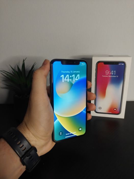 iPhone X, Gray 90%