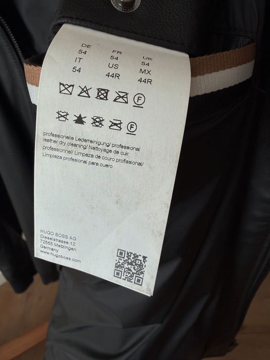 Мъжко кожено яке Hugo Boss