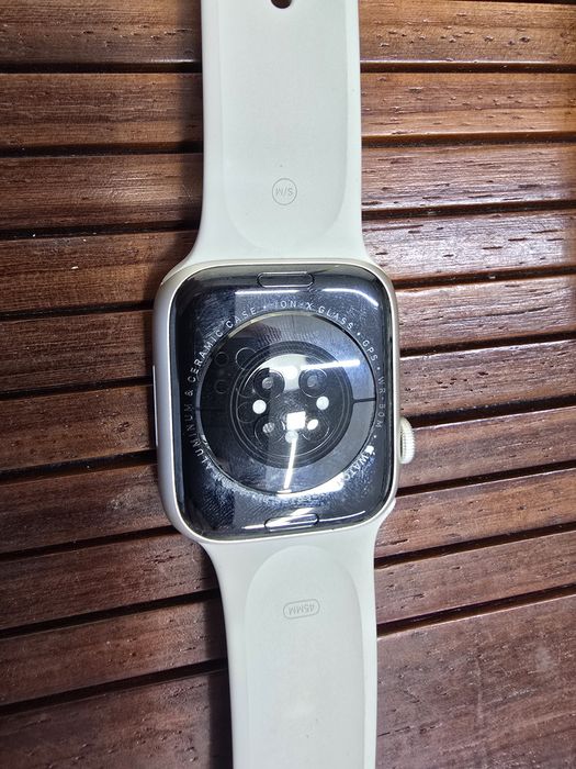 Apple Watch 9 45mm аккумулятор 100% Магазин Реал