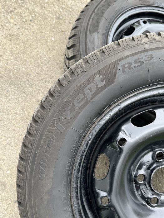 Jante tabla originale vw polo 6r cu anvelope noi