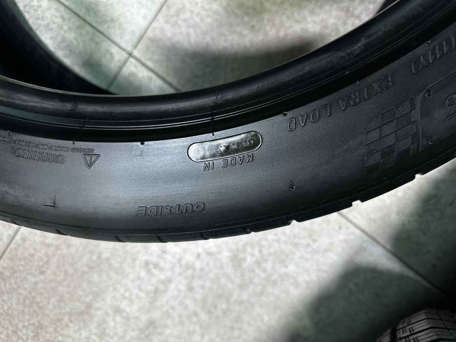 285/40R23 michelin pilot sport 4s