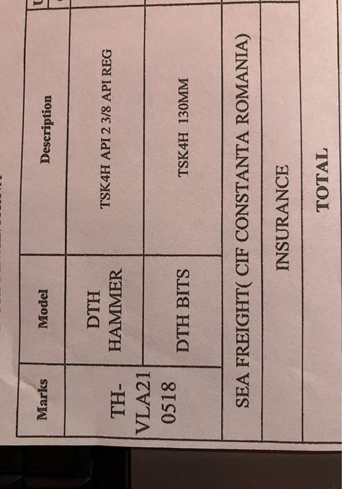 Ciocan de fund de 4 țoli DTH 130mm pentru foraje puturi apa