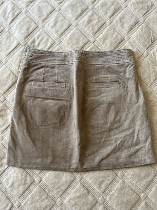 Замшевая юбка Mango