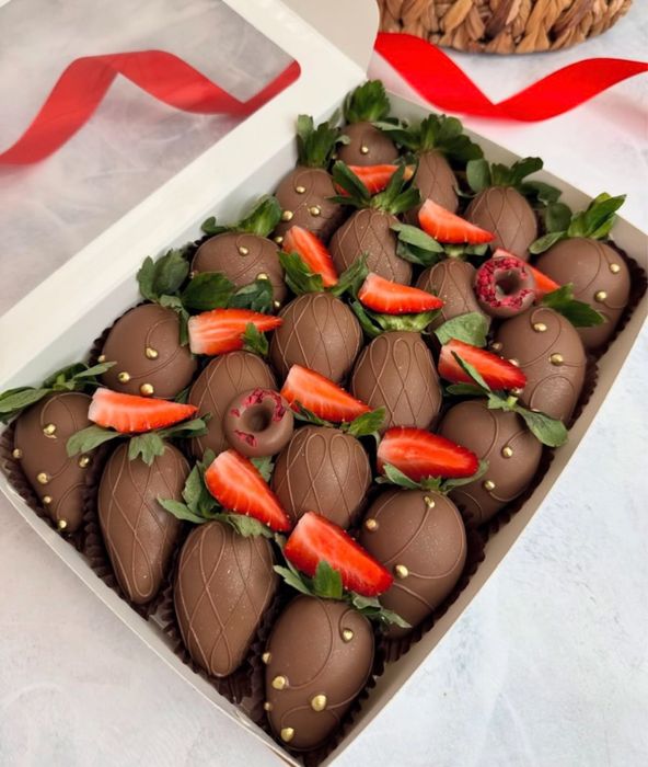 Клубника в шоколаде