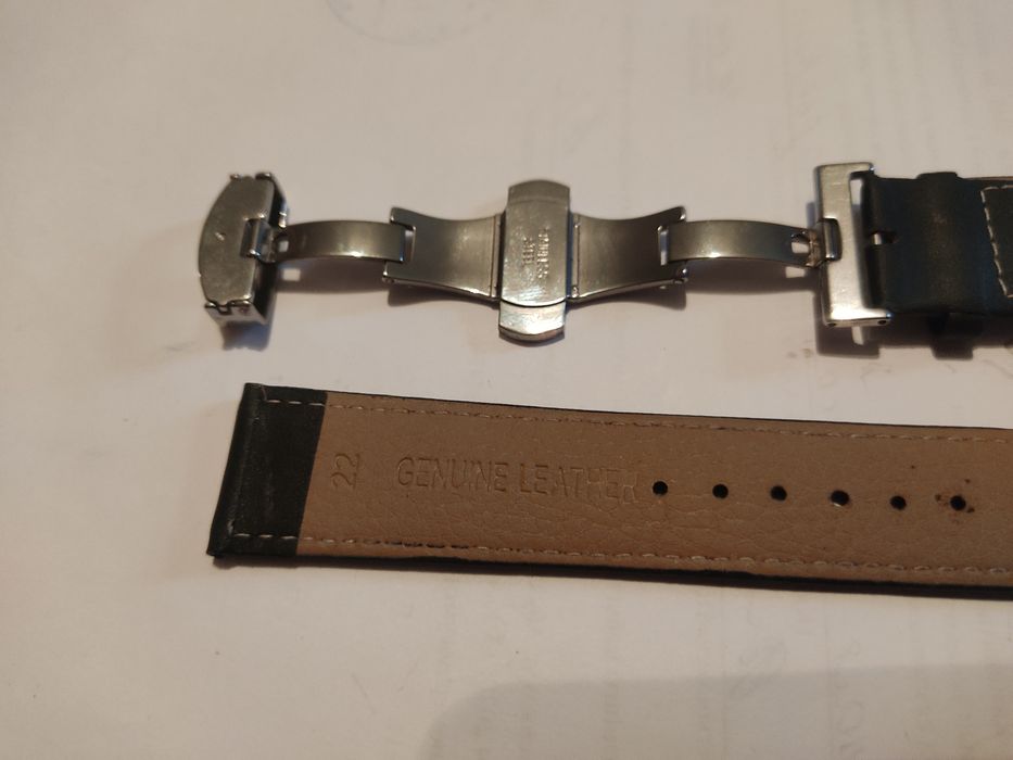 Застёжка бабочка с ремешком 22мм .