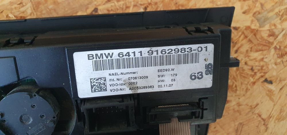 Panou climă Golf  / Caddy / Octavia BMW / W212 5GE907044AD 3T0907044BE